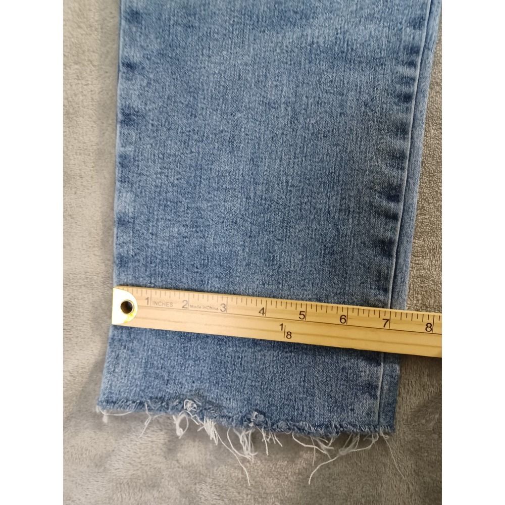Gloria Vanderbilt Amanda Jeans Size 10 Raw Hem Straight Leg Stretch Everyday‎ - Picture 6 of 10